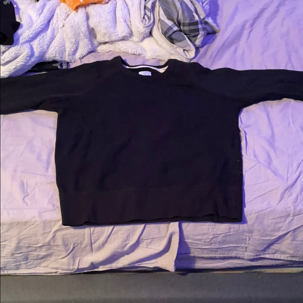 Rag and Bone Crew Neck Sweater Black